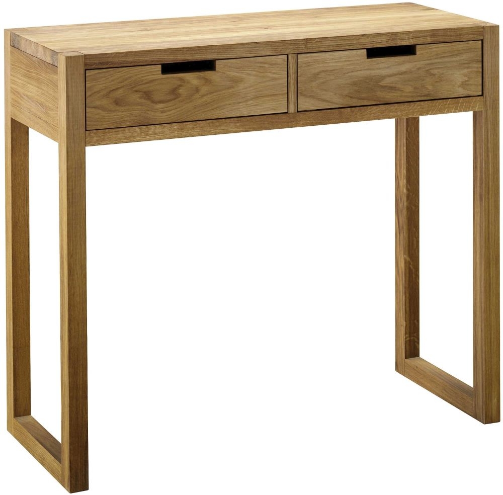 Sims Oak Console Table