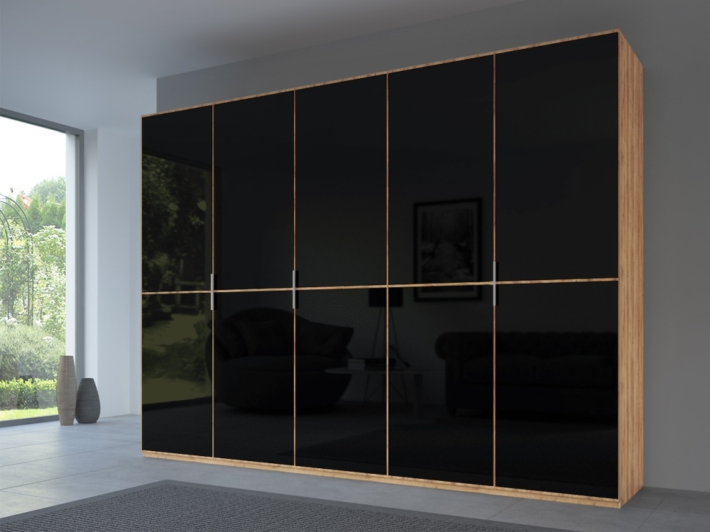 Rauch 20up Front 2a Wardrobe With Glossy Glass Front
