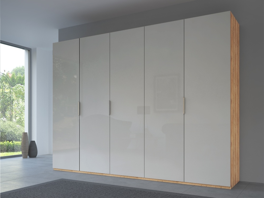 Rauch 20up Front 3b Wardrobe With Glossy Glass Front