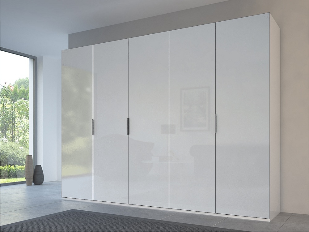 Rauch 20up Front 3b Wardrobe With Mixed Matt Glass Front