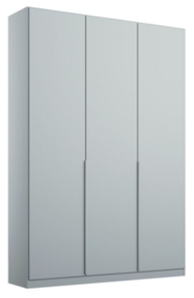 Rauch Alabama Silk Grey 3 Door Wardrobe 136cm