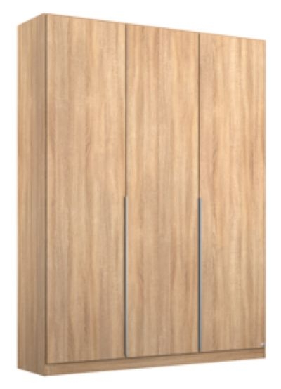 Rauch Alabama Sonoma Oak 3 Door Wardrobe 136cm