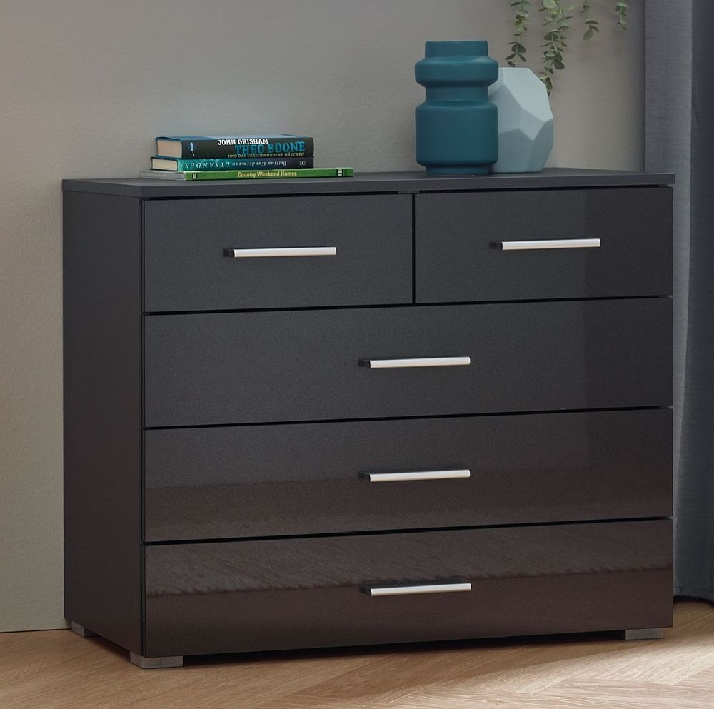 Rauch Base Metallic Grey Chest 23 Drawer