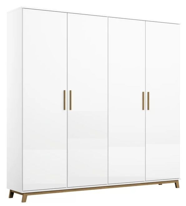 Rauch Carlsson Alpine White 3 Door Wardrobe 181cm