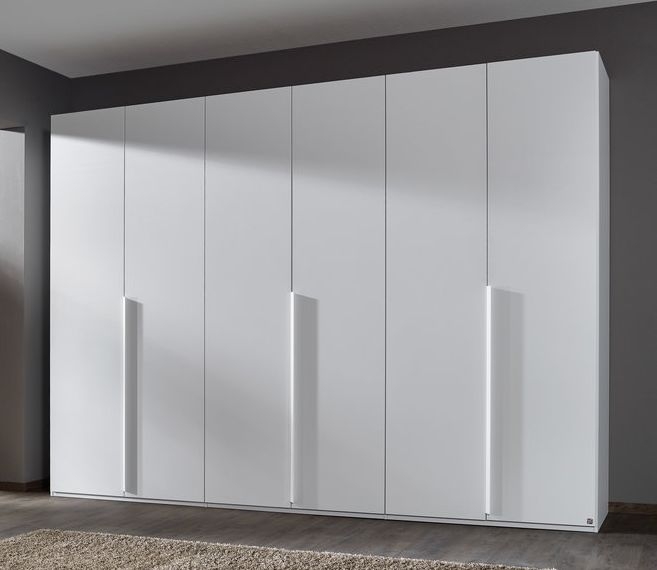 Rauch Purisma Alpine White 6 Door Wardrobe 301cm