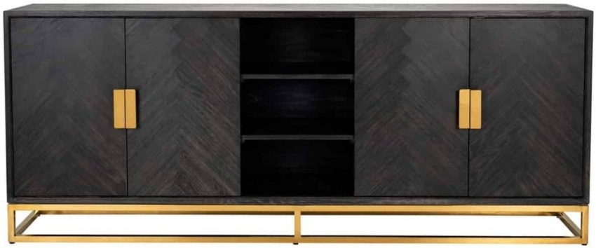 Blackbone 4 Door Wide Sideboard