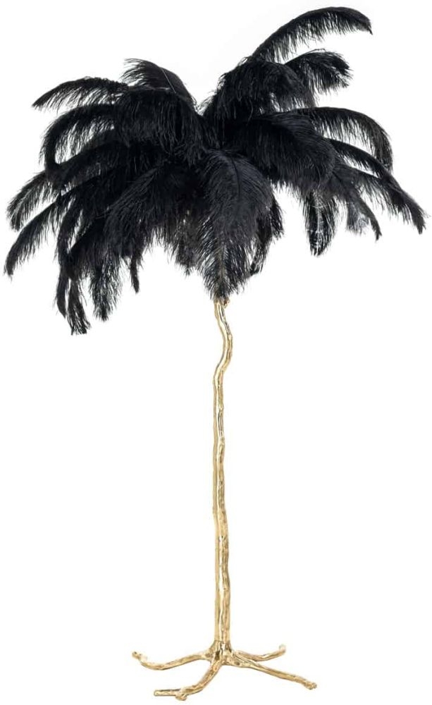 Burlesque Black Floor Lamp