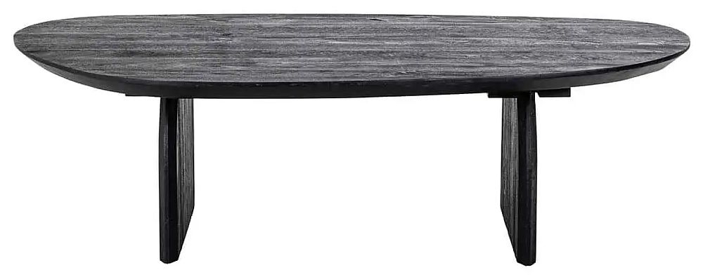 Hudson Black Mango Wood Coffee Table
