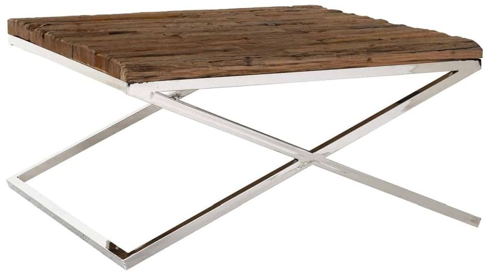 Kensington Industrial Coffee Table 90cm X 90cm