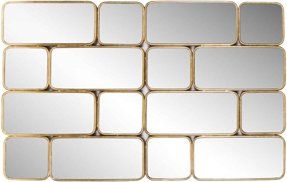 Birche Gold 16 Mirror 73cm X 1085cm