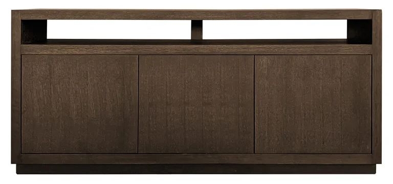 Oakura Brown Oak 3 Door Sideboard