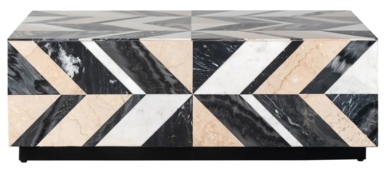 Rostelli Black Coffee Table