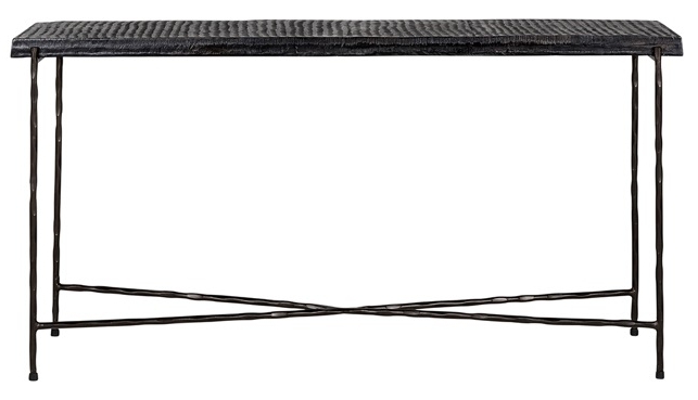 Ventana Black Console Table