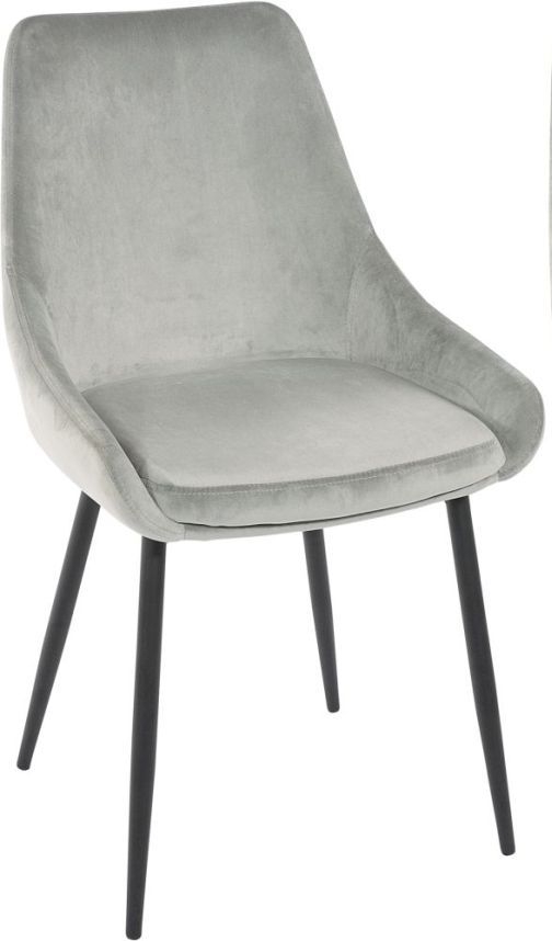 Sierra Grey Fabric Dining Chair Sold In Pairs