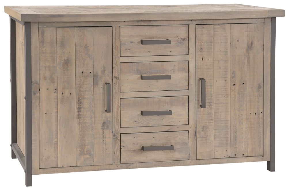 Lowry Industrial Reclaimed Large Sideboard