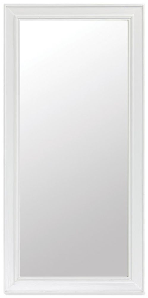 Lulworth Reclaimed White Rectangular Wall Mirror 70cm X 140cm