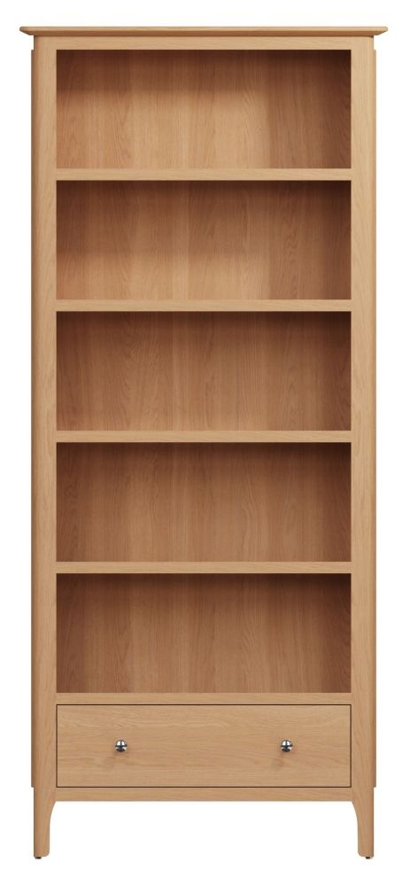 Appleby Oak 1 Drawer Bookcase