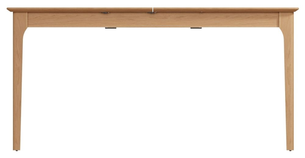 Appleby Oak 160cm Butterfly Extending Dining Table