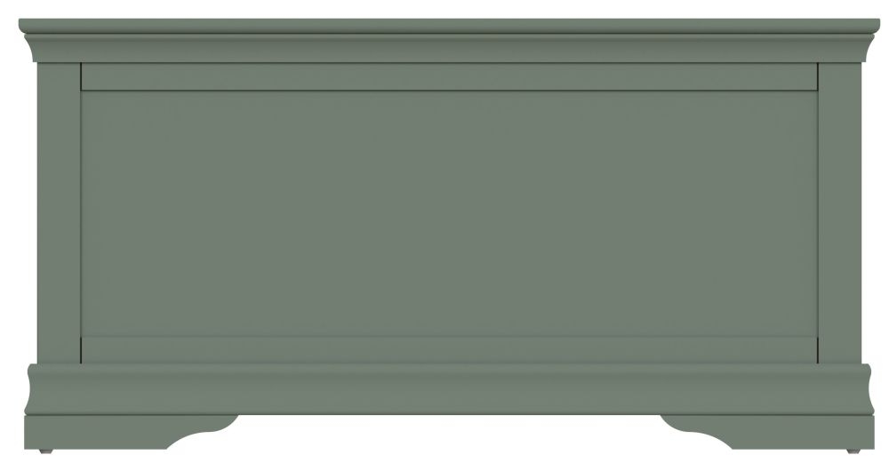 Chantilly Sage Green Painted Blanket Box