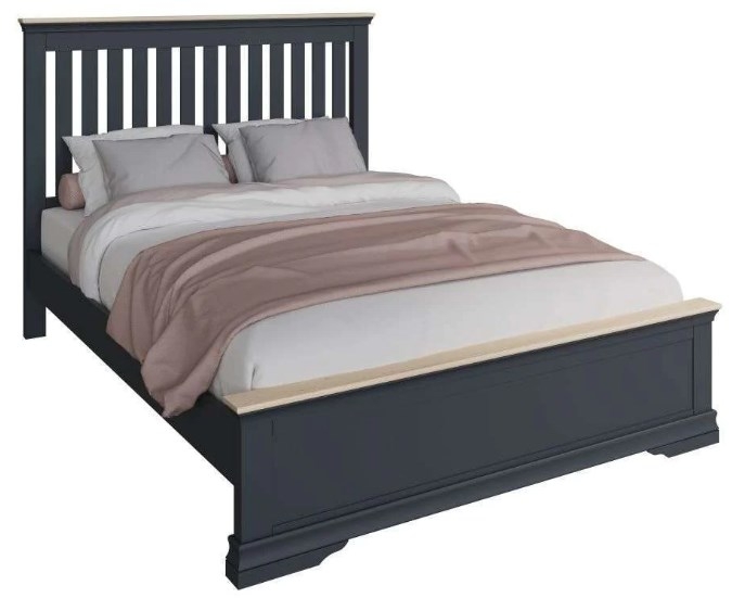 Margate Grey Painted 5ft King Size Bed