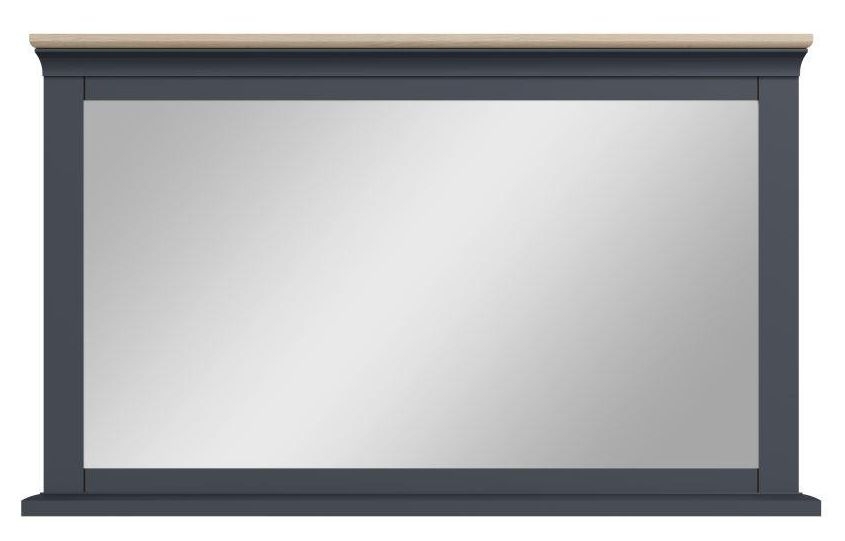 Margate Grey Painted Wall Mirror 100cm X 60cm