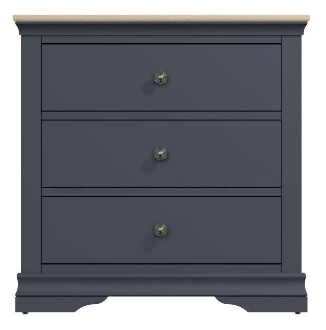 Margate Grey Painted 3 Drawer Chest
