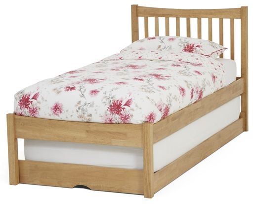 Serene Alice Honey Oak Guest Bed