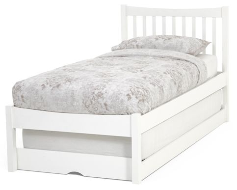 Serene Alice Opal White Guest Bed