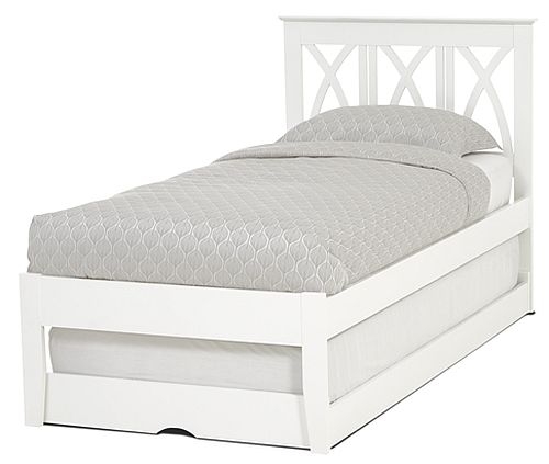 Serene Autumn Opal White Guest Bed