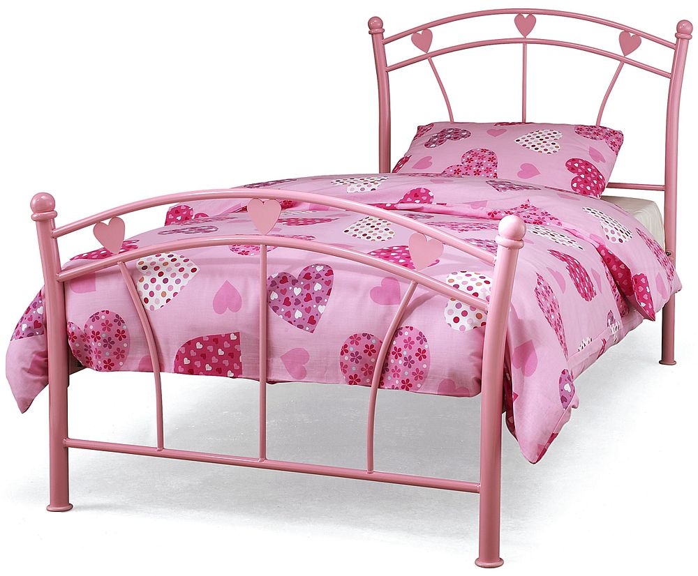 Serene Jemima Pink Single Bed