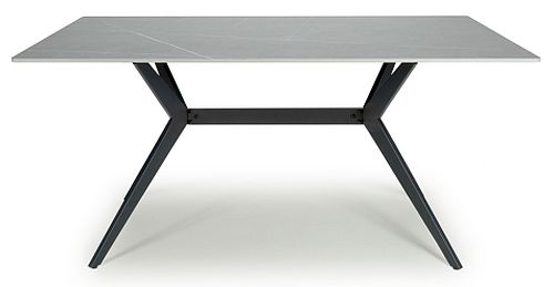 Timor 16m Grey Sintered Stone Dining Table