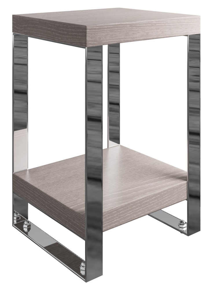 Laguna Grey Oak Small Side Table