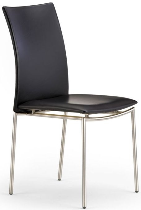 Skovby Sm48 Steel Brushed Dining Chair