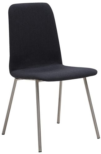 Skovby Sm93 Steel Brushed Dining Chair