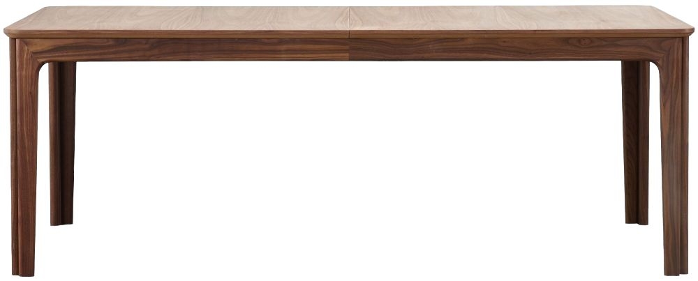 Skovby Sm27 Walnut Veneer Lacquered 8 To 20 Seater Extending Dining Table With 3 Extra Leaves