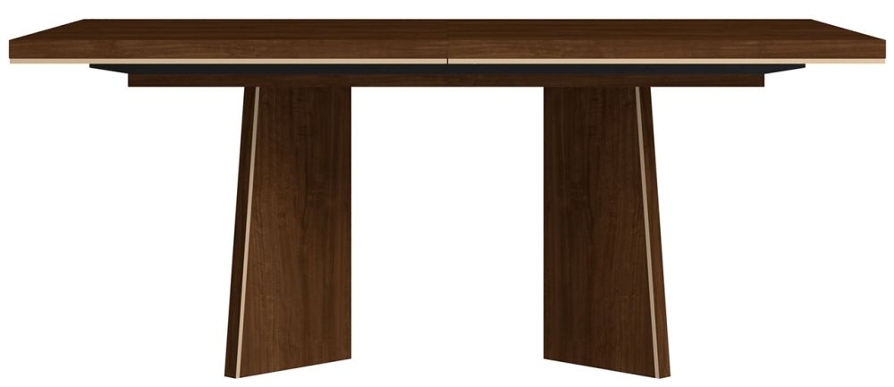 Status Eva Day Walnut Brown 250cm Italian Dining Table