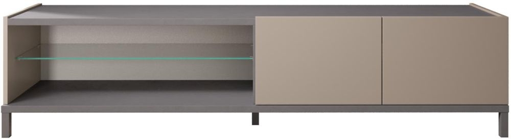 Status Kali Day Taupe Italian 2 Door Tv Unit