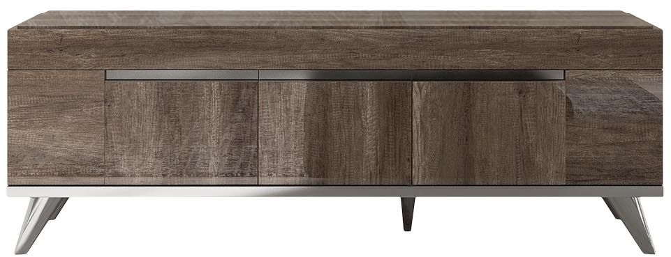 Status Medea Day Vintage Oak Italian Tv Unit 165cm With Storage For Television Upto 65inch Plasma