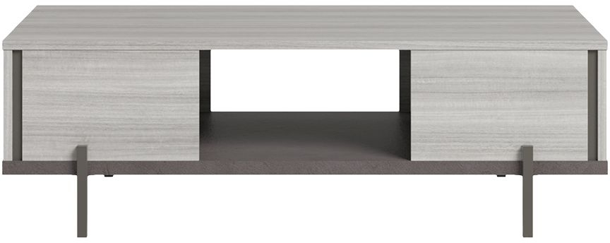 Status Mia Day Silver Grey Italian Coffee Table