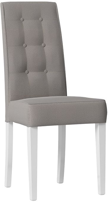 Status Treviso Day Grey Italianupholstered Dining Chair Sold In Pairs
