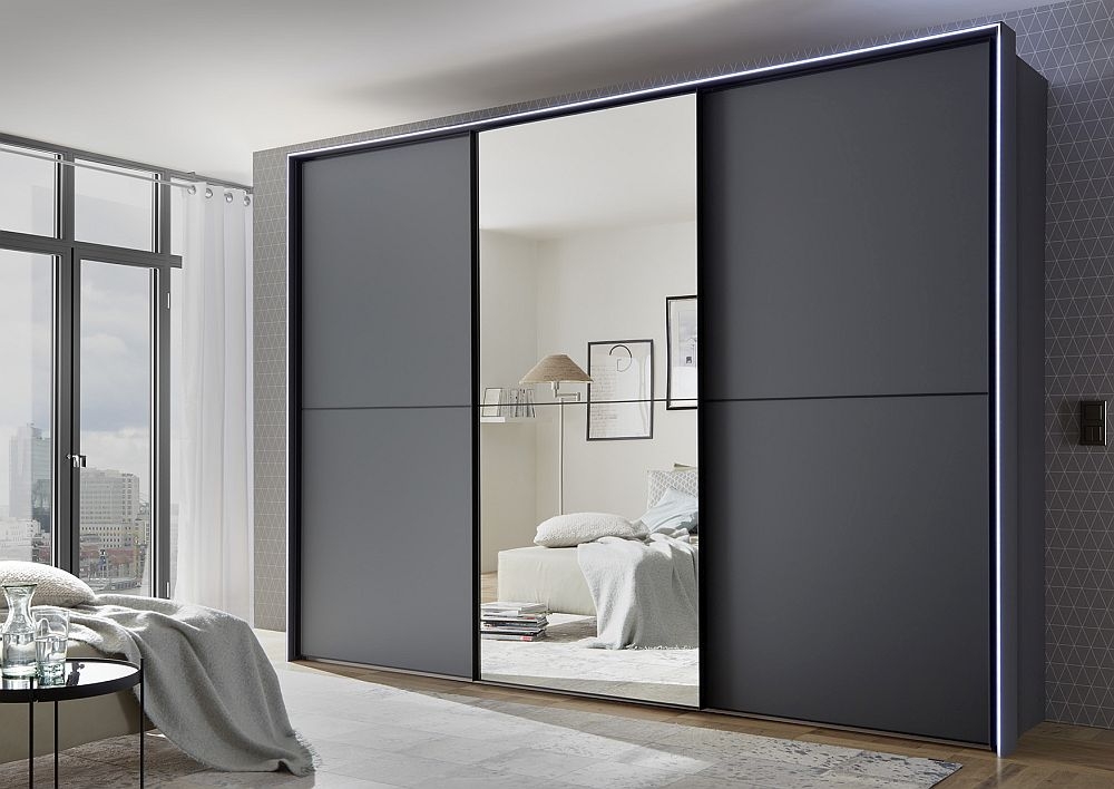 Staud Satino Linea Sliding Door Wardrobe Version 2