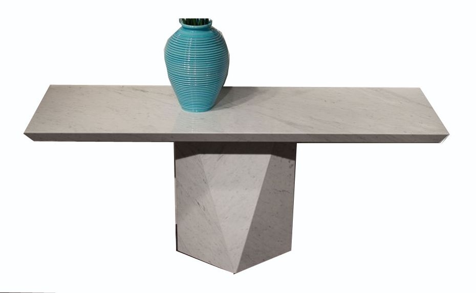 Stone International Freedom Marble Console Table