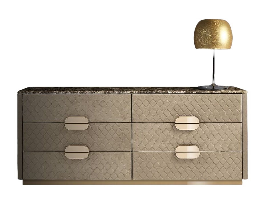 Stone International Marylin Marble Chest Of Drawer