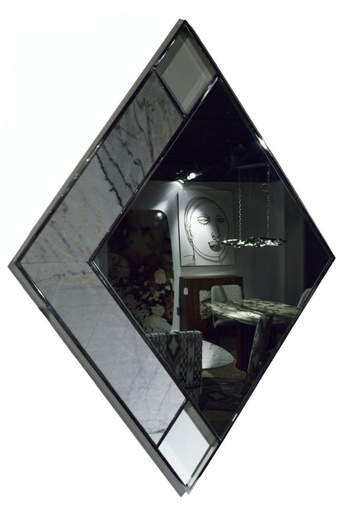 Stone International Marble Inlay Ego Mirror 90cm X 130cm