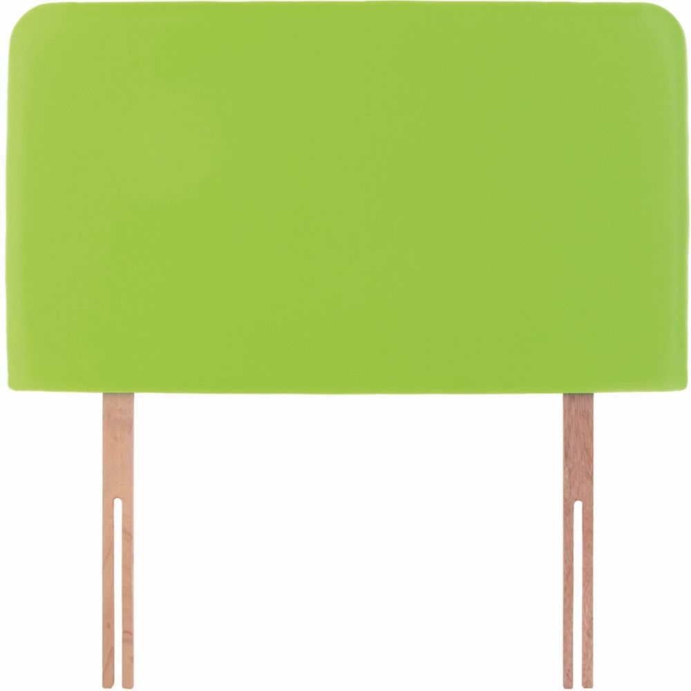 Starburst Lime Fabric Children Headboard