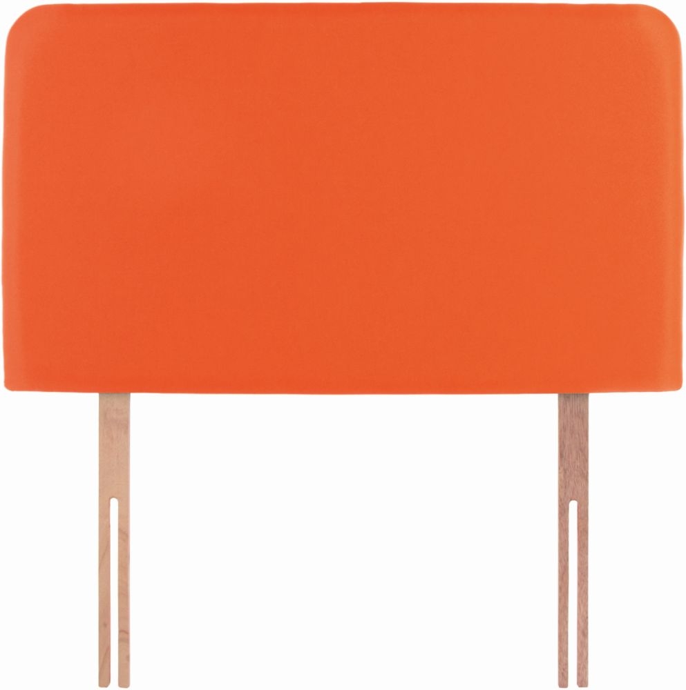 Starburst Orange Fabric Children Headboard