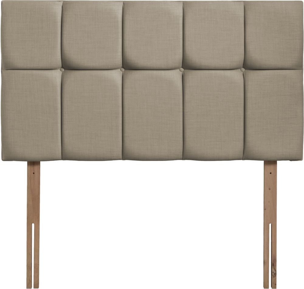 Milan Fudge Fabric Headboard