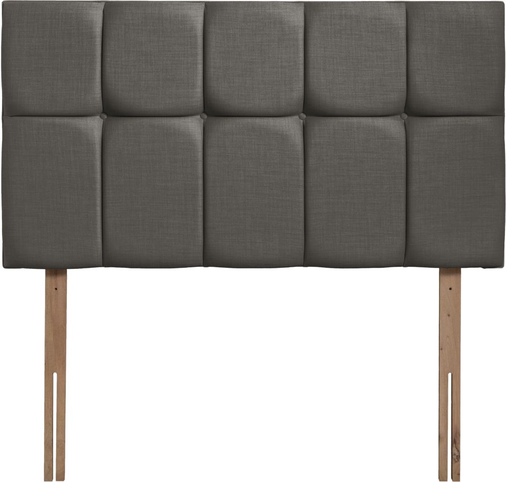 Milan Slate Fabric Headboard