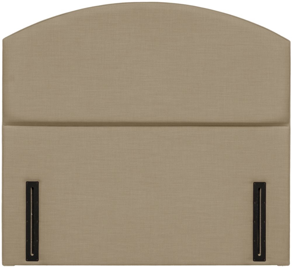 Monaco Sand Floorstanding Fabric Headboard