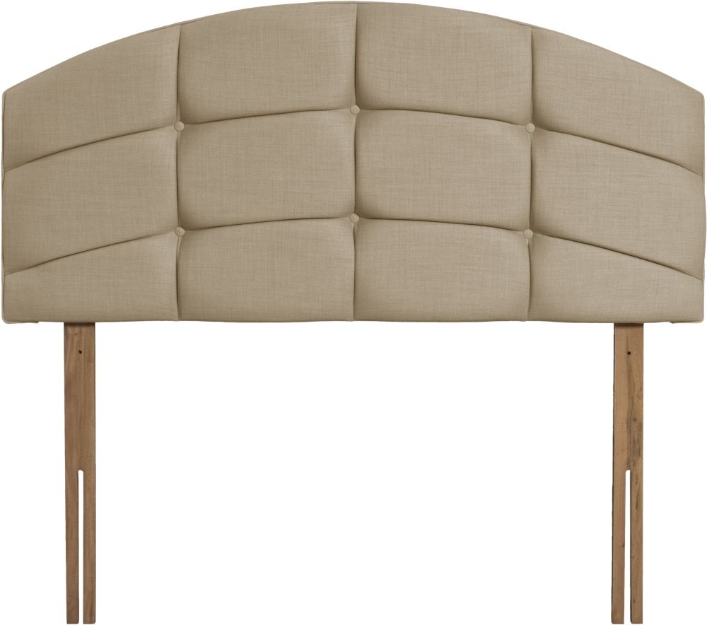 Pesaro Sand Fabric Headboard